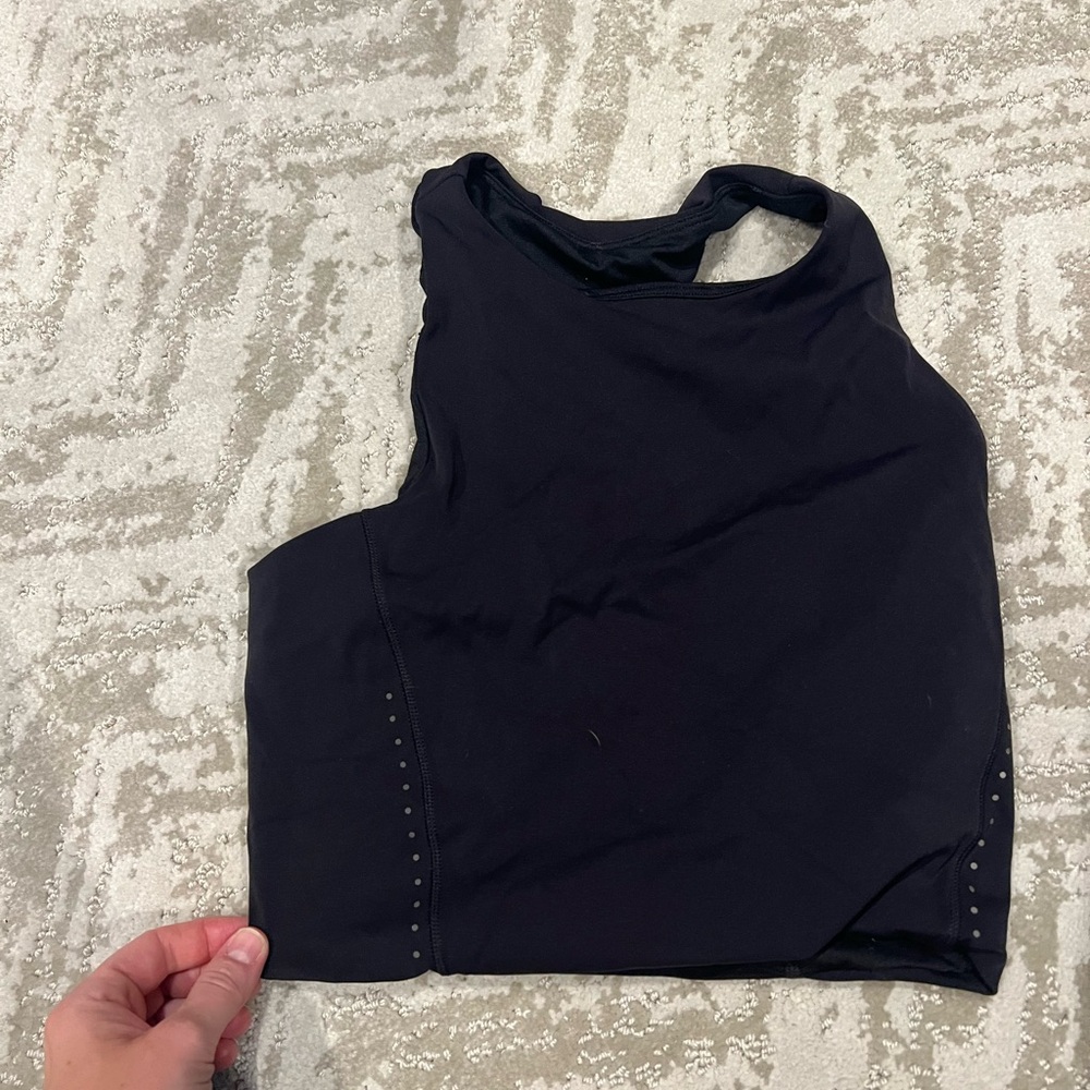 lululemon athletica Black Tank Top